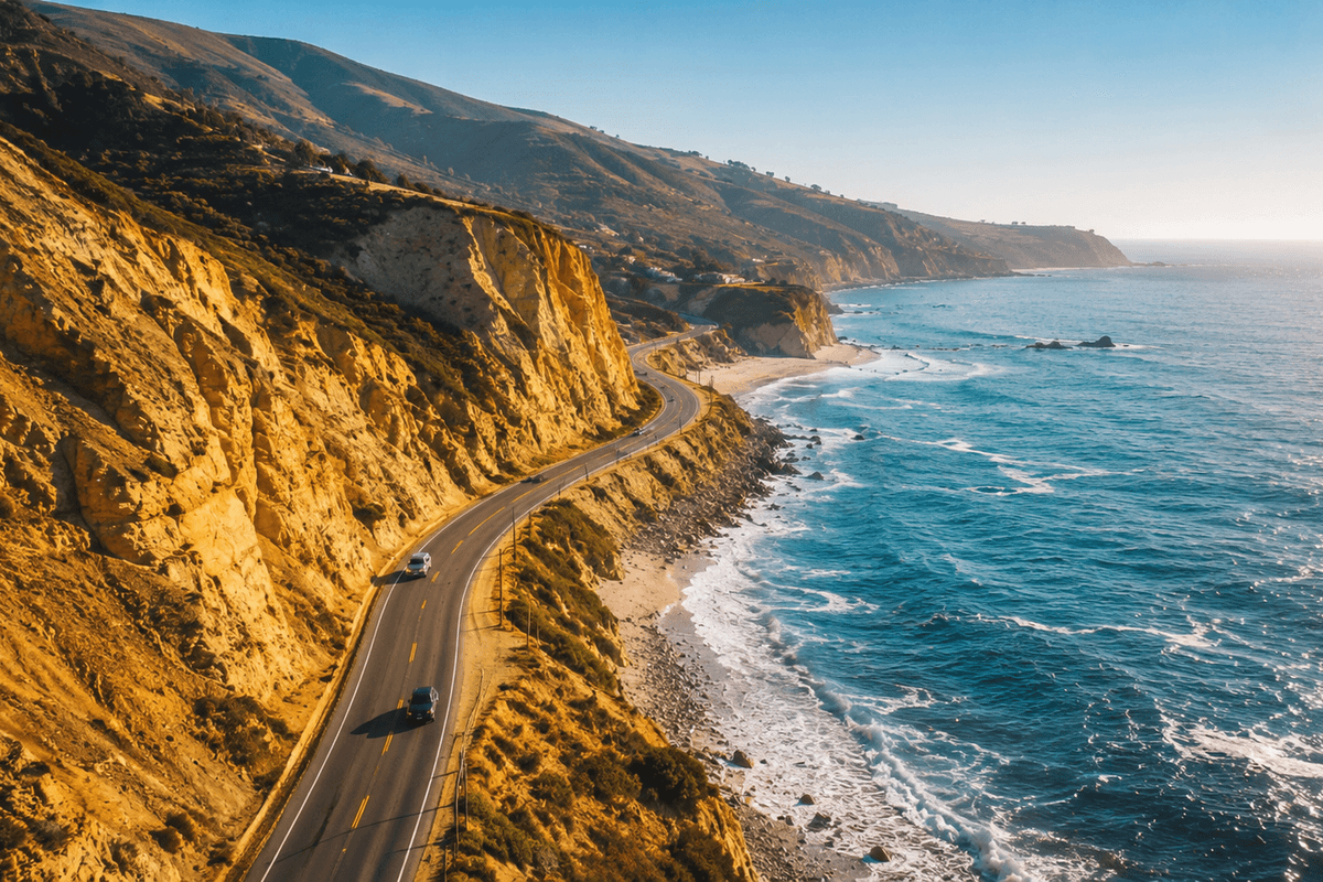 Malibu to Palos Verdes: A Coastal Drive from Malibu Waves to Palos Verdes Cliffs